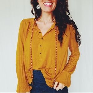 •Anthropologie• Akemi + Kin Tassle Top